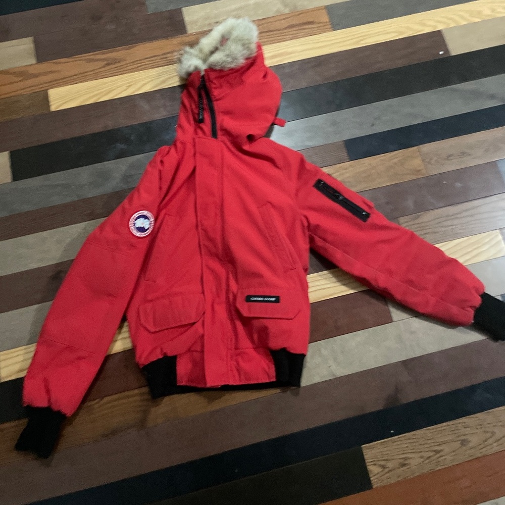 Red Canada Goose Coat